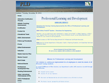 Tablet Screenshot of professionaldevelopment.brevardschools.org